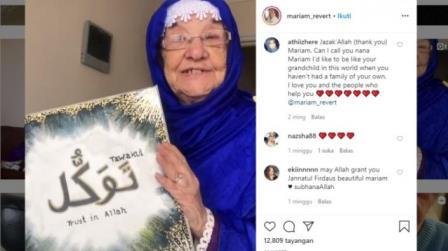 Kisah Maria, Mualaf di Usia Senja dan Pohon Zaitun untuk Palestina