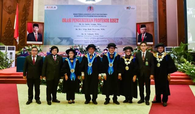 Tingkatkan Kualitas Penelitian, Profesor Riset KLHK Bertambah Tiga Lagi!