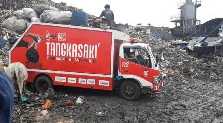 Selain Berubah Jadwal  Pengangkutan, Truk Sampah di Makassar Juga Jadi Bus Wisata