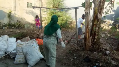Gotong Royong Bersih Lingkungan, Cara Warga Batua Raya 3 Lorong 4 Makassar Sambut WCD 2020