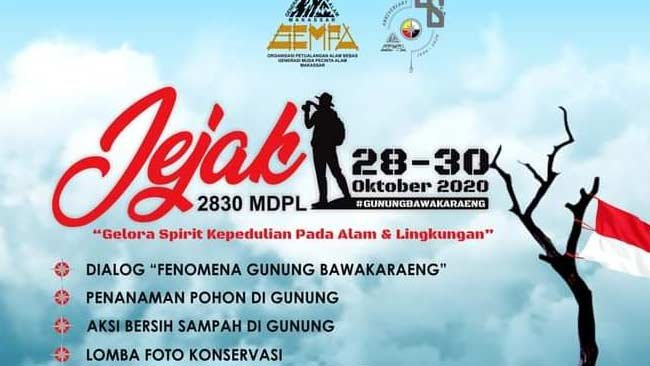Jejak 2830 Mdpl, Sebuah Upaya Mengurai Permasalahan Sampah di Gunung
