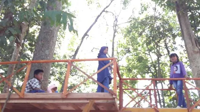 Kades Jenetallasa  Manfaatkan Hutan sebagai Sarana  Desa Wisata
