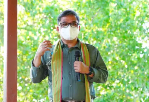Di Wakatobi, Wamen LHK Berpesan tentang Pentingnya Menjaga Mangrove