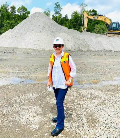 Limbah Tailing Freeport akan Dimanfaatkan sebagai Material Infrastruktur Jalan