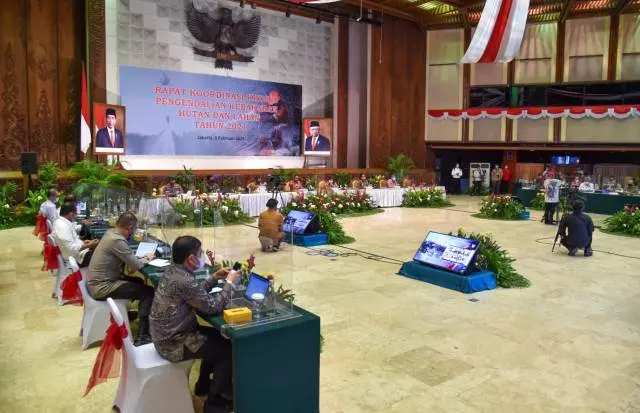Rakorsus Tingkat Menteri Fokus Bahas Antisipasi Karhutla di 2021