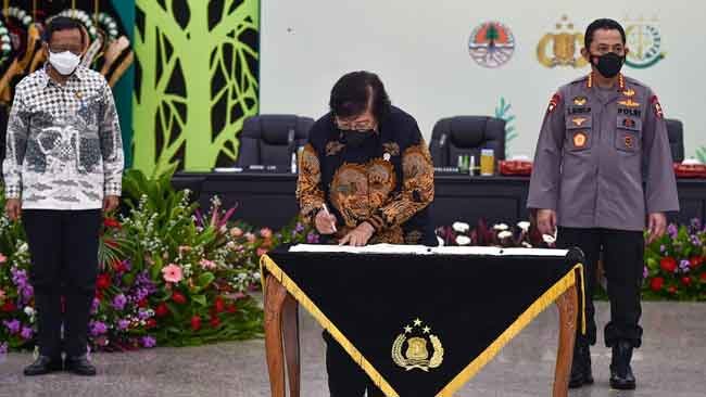 Siti: Penegakan Hukum Harus Dilakukan Secara  Bersama