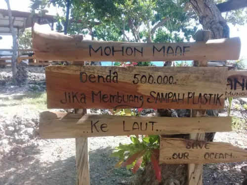 Di Dego-dego na Bira, Buang Sampah ke Laut Denda Rp 500 Ribu