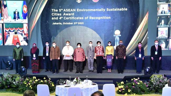 Daftar Lengkap Kota Penerima Penghargaan Lingkungan dari ASEAN