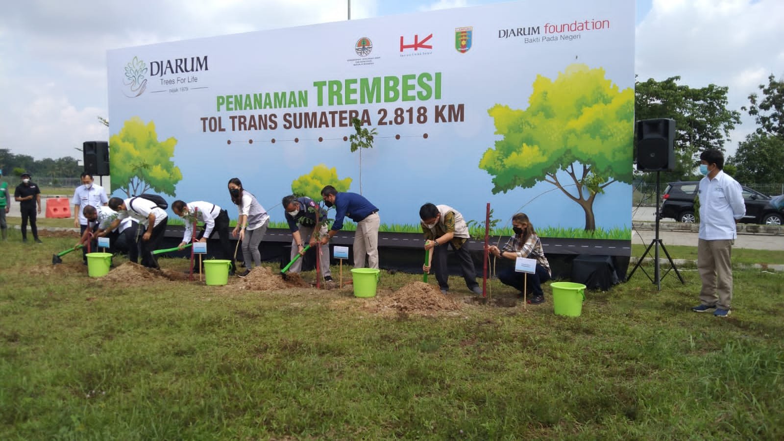 'Djarum Trees for Life' Hijaukan Tol Trans Sumatera