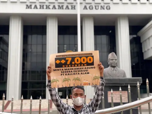 Warga Aceh Serahkan Petisi Bagi Perusahaan Perusak Lingkungan ke MA