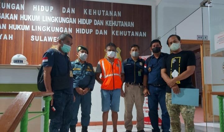 Gakkum KLHK Tahan Tersangka Pengangkutan Kayu Ilegal dari Morowali Utara