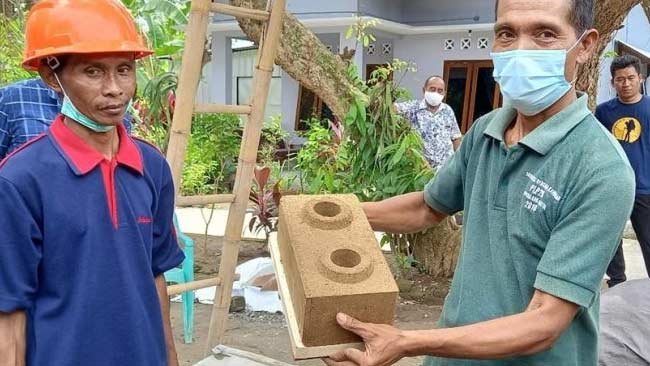 Kenalkan Bata Kobel, Bahan Bangunan Murah dan Ramah Lingkungan!