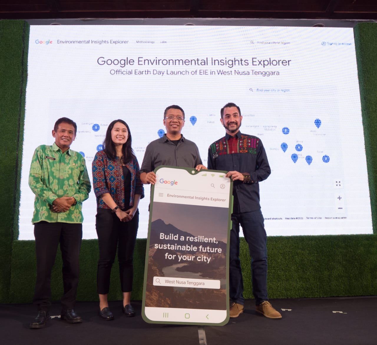 Pertama di ASEAN, Google Luncurkan 'Environmental Insights Explorer' di NTB