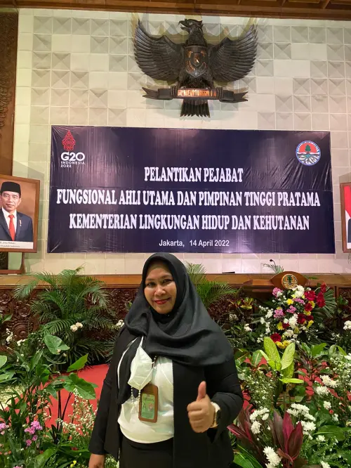 Dilantik Jadi Kapus P3E Kalimantan KLHK, Ini Biodata Singkat Mini Farida!
