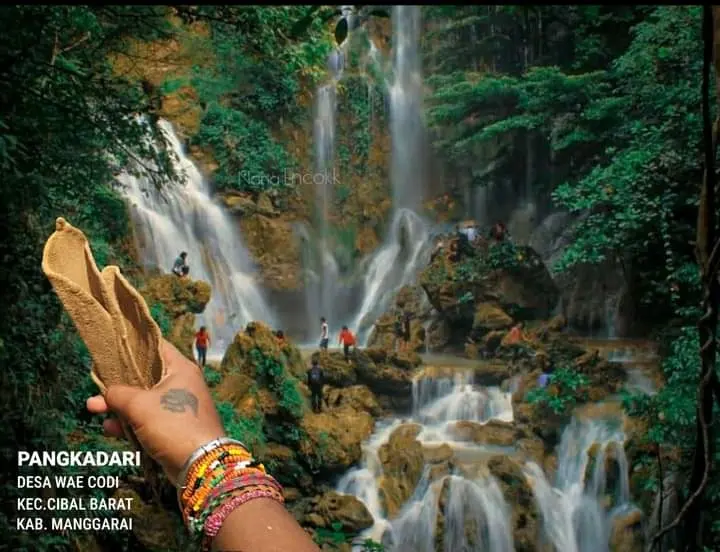 Air Terjun Pangkadari di Manggarai, Pesona Alam yang Mengesankan Wisatawan