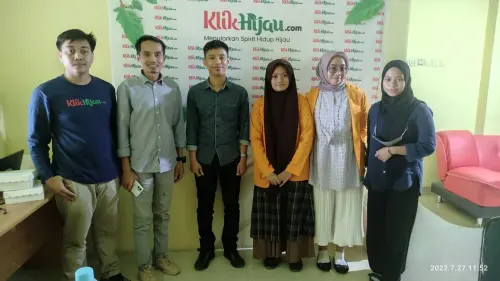Disambut Hangat, Tiga Mahasiswa Sosiologi UNM Siap Magang di Klikhijau