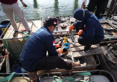 Kapten Kapal Penyelundup Limbah B3 Asal Singapura Divonis 7 Tahun Penjara