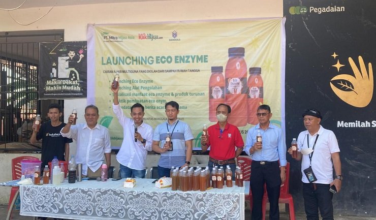 Komunitas MTS Launching Produk Eco Enzyme, Ajak Warga Olah Sampah Dapur