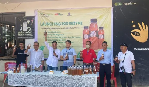 Komunitas MTS Launching Produk Eco Enzyme, Ajak Warga Olah Sampah Dapur