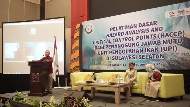 Pelatihan HACCP, Upaya Balai Besar KIPM Makassar Jaga Mutu Produk Perikanan