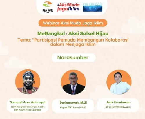 Rangkul Movement Merangkul Kolaborasi Muda Jaga Iklim di Sulsel