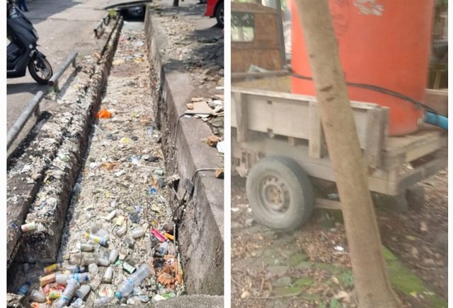 Gawat, Limbah Rumah Makan di Makassar Mengalir Bebas ke Saluran Air