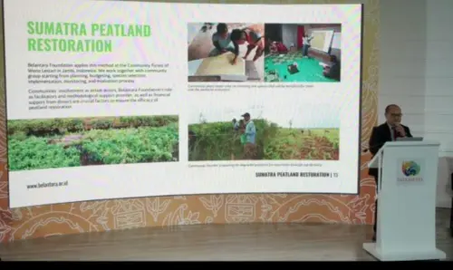 Belantara Foundation Paparkan Program Agroforestri Lahan Gambut di COP-27 Mesir