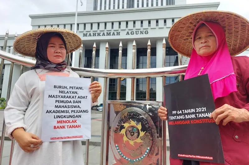 Koalisi Rakyat Gugat Peraturan Pemerintah tentang Badan Bank Tanah
