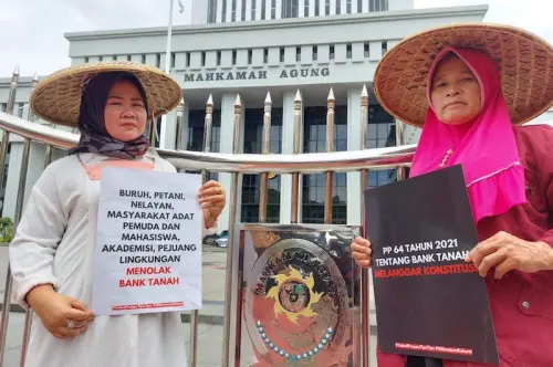 Koalisi Rakyat Gugat Peraturan Pemerintah tentang Badan Bank Tanah