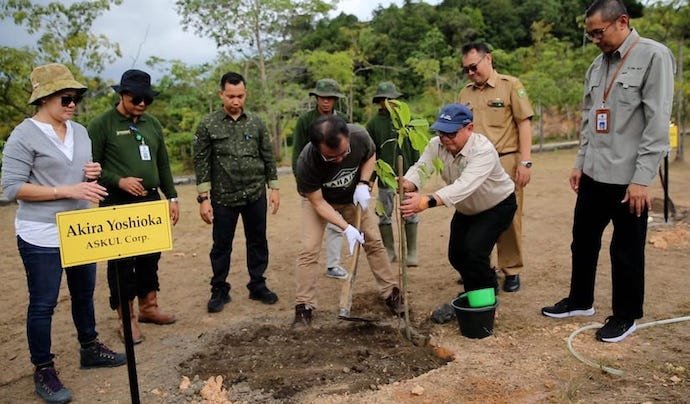 Belantara Foundation Gandeng Sektor Swasta Jepang Pulihkan Hutan di Tahura Sultan Syarif, Riau