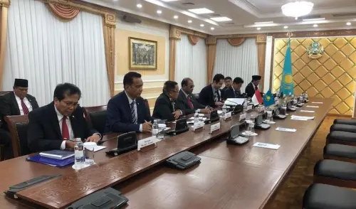 Ketua Senat Kazakhstan Dukung Pertumbuhan Ekonomi Berkelanjutan Indonesia