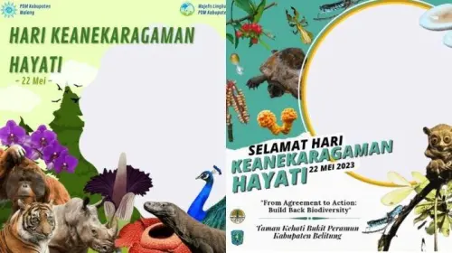 22 Mei, Hari Keanekaragaman Hayati Dunia, Sejarah dan Link Twibbon