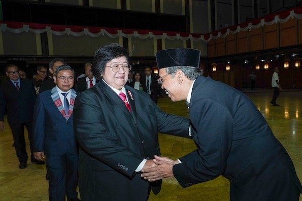 Lantik Dirjen KSDAE, Menteri Siti Tekankan Terobosan Pengelolaan Kawasan Konservasi