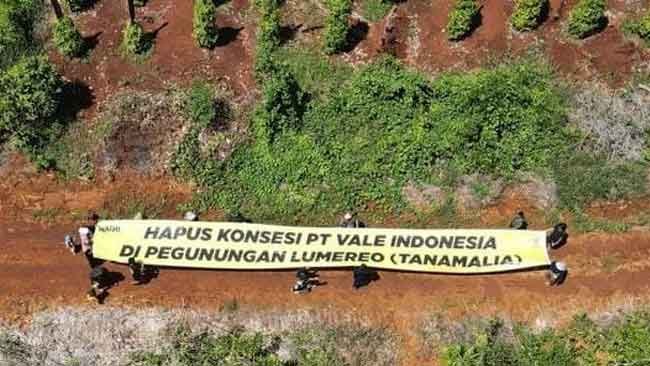 Khawatiran Masa Depan Anaknya, Perempuan Loeha Raya Tolak Kehadiran PT Vale