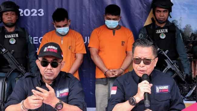 Lagi, KLHK Menangkap Dua Pelaku Perambah Hutan di TN Tesso Nilo