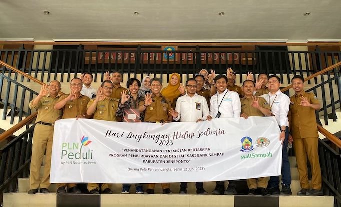 Kolaborasi Lintas Sektor, Upaya Kelola Sampah Berbasis Digital di Jeneponto