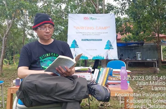 Gelar Writing Camp, Klikhijau Ajak Peserta Menulis di Alam Raya