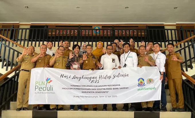 Kolaborasi Lintas Sektor, Upaya Kelola Sampah Berbasis Digital di Jeneponto