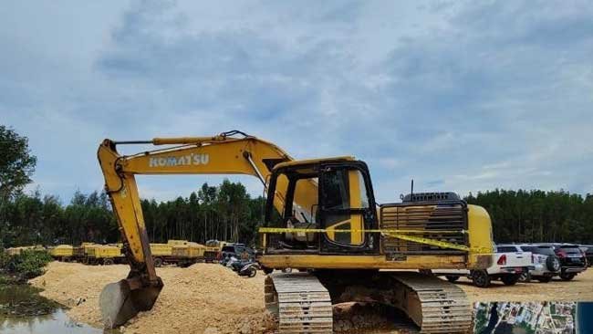 Operasi Gabungan KLHK Hentikan Penimbunan di Kawasan TWA Teluk Youtefa