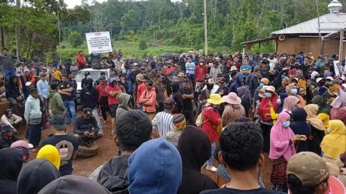 Ribuan Petani Merica Demo PT Vale, Tuntut Keluar dari Blok Tanamalia