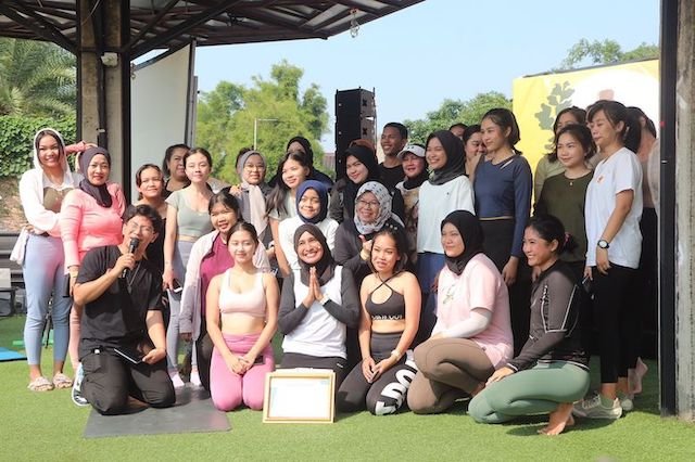“Eatfit Movement 2023”, Aksi Inspiratif Mahasiswa LSPR Kampanye Hidup Sehat