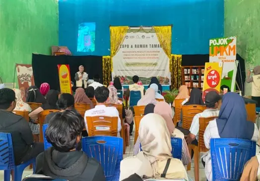 Pojok UMKM, Upaya Nyata PPK Ekolibrium Kembangkan Produk Lokal Desa Kindang