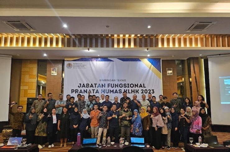 Biro Humas KLHK Tingkatkan Kompetensi Pranata Humas Internalnya