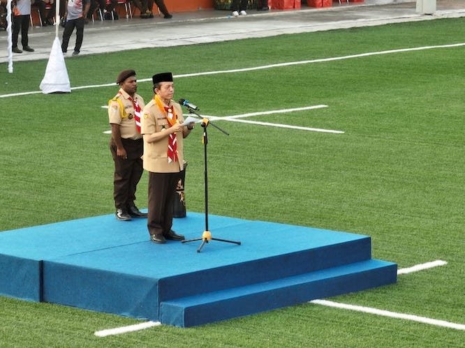 Sekjen KLHK Buka Kema Pertikawan di Papua