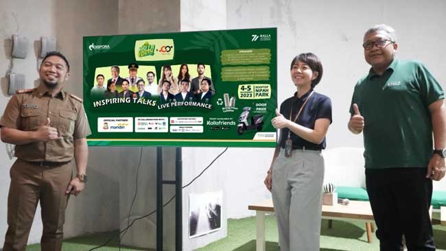 Kalla Youth Fest 2023 Digelar tanpa Bahan Plastik