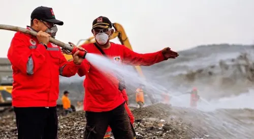 Manggala Agni dari Sulawesi Menuju Bali-Tanggerang, Merah Putih tetap Berkibar