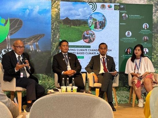 Jamaluddin Abu Bahas Budaya “Akkammisi” di COP28 Dubai 2023