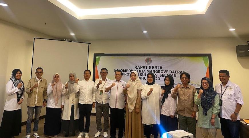 Komitmen Lestarikan Mangrove, KKMD Sulsel Dikukuhkan, Ini Daftar Pengurusnya!