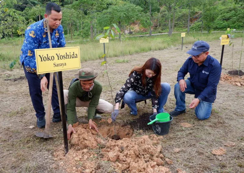 Belantara Foundation Ajak Mitra Sektor Swasta Jepang Tanam Pohon di Tahura Riau
