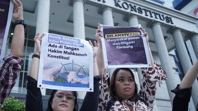 Lawan Korporasi Nikel, KORAL Ajukan Sahabat Pengadilan (Amicus Curiae) dalam JR UU PWP3K